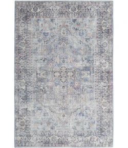 Nourison Home New Concept Washables Grey SR104 9ft.2in. x 12ft. Rect. Rug