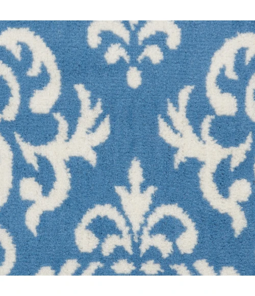 Nourison Grafix Blue GRF06 3ft.9in. x 5ft.9in. Rect. Rug