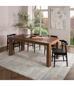 Nourison Home Modern Shag MMD04 Ivory Beige 7 ft. 10 in. X 9 ft. 10 in. Area Rug