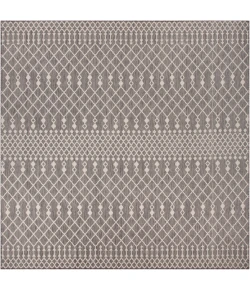 Nourison Positano Charcoal POS02 12ft. Square Rug