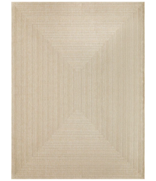 Nourison Tulum Cream TLM04 8 ft. X 10 ft. Rect. Rug
