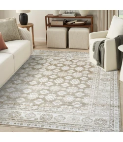 Nourison Home Dekor DEK02 Ivory Taupe 7 ft. 10 in. X 9 ft. 10 in. Area Rug