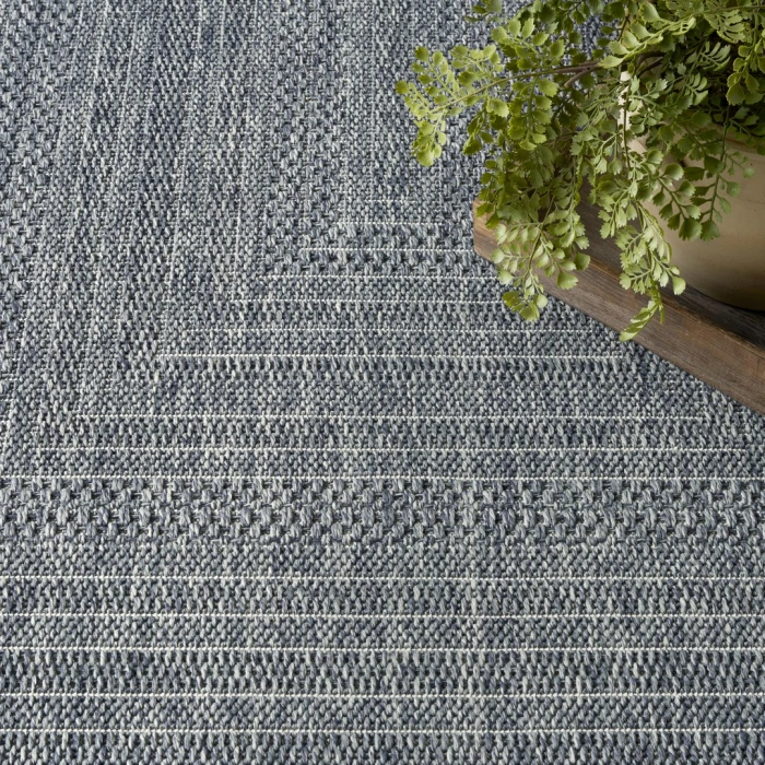 Nourison Tulum Denim TLM04 9ft. x 12ft. Rect. Rug