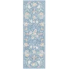 Nourison Home Botanical Washables Blue BOT02 2ft. x 6ft. Rect. Rug