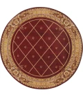 Nourison Ashton House Round Area Rug AS03-Sienna