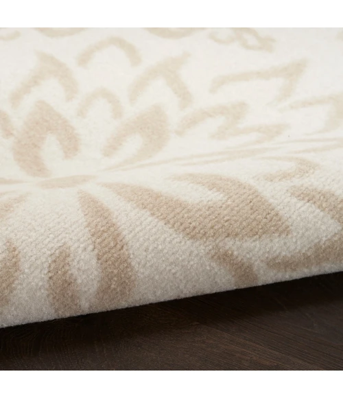 Nourison Jubilant Ivory Beige JUB06 9 ft. X 12 ft. Rect. Rug