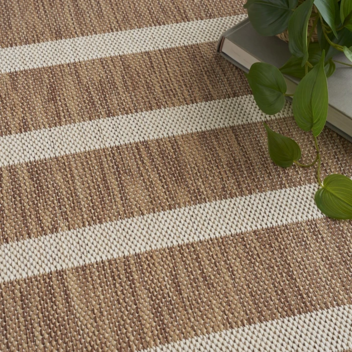 Nourison Positano Jute Ivory POS03 8ft. Square Rug