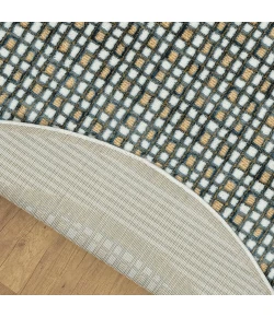 Nourison Nordic Multicolor NRC03 5ft. x Round Round Rug