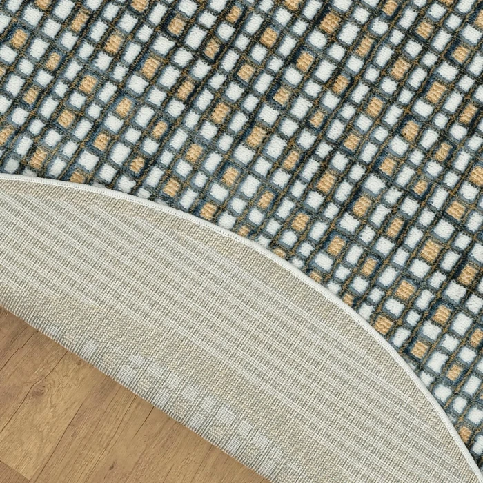 Nourison Nordic Multicolor NRC03 5ft. x Round Round Rug