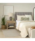 Nourison Home Washable Charm Grey WCH03 2ft. x 3ft. Rect. Rug