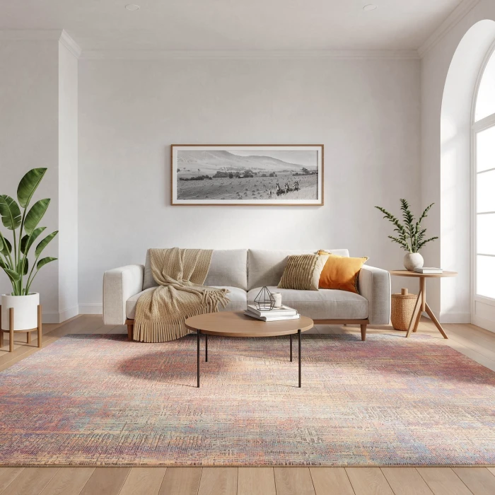 Nourison Home Botanical Washables Multicolored BOT05 7ft.6in. x 9ft.10in. Rect. Rug