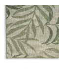 Nourison Garden Oasis Ivory Green GOA01 2 ft. X 8 ft. Rect. Rug
