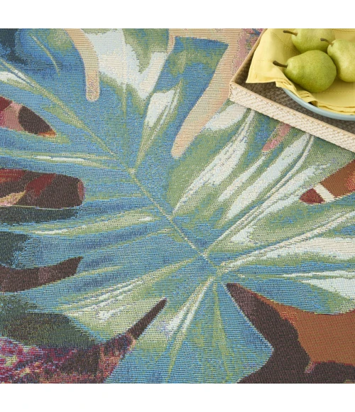 Nourison Home Color Splash Multicolored CSP07 5ft.3in. x 7ft.3in. Rect. Rug