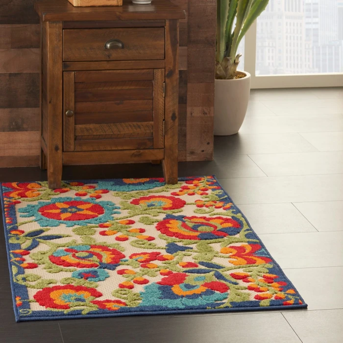 Nourison Aloha Area Rug ALH17-Multicolor
