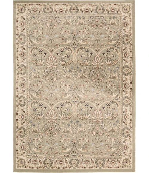 Nourison Home Walden Light Green WAL03 3ft.9in. x 5ft.9in. Rect. Rug