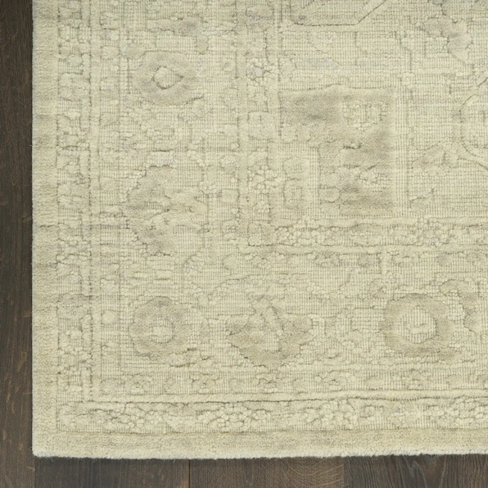 Nourison Ravello Ivory Grey RVL02 9ft.9in. x 13ft.9in. Rect. Rug