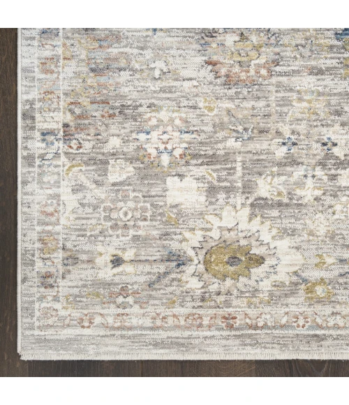 Nourison Home Antique Fusion Grey ANF05 5ft.3in. x 7ft.10in. Rect. Rug
