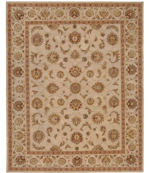 Nourison Home Heritage Hall Beige HE08 8ft.6in. x 11ft.6in. Rect. Rug