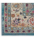 Nourison Vintage Kashan Blue VKA01 7ft. 10in. x 9ft. 10in. Rect. Rug
