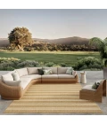 Nourison Home Horizon Indoor/Outdoor Tan HOZ05 8ft. x 10ft. Rect. Rug