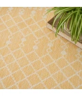 Nourison Positano Yellow POS02 4 ft. X 6 ft. Rect. Rug