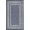 Nourison Home Horizon Indoor/Outdoor HOZ03 Denim 3 ft. X 5 ft. Area Rug