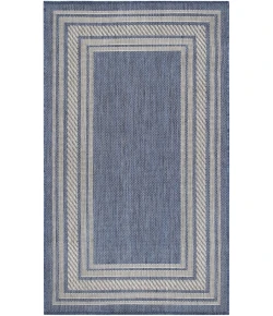 Nourison Home Horizon Indoor/Outdoor HOZ03 Denim 3 ft. X 5 ft. Area Rug