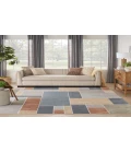 Nourison Astra Machine Washable Multicolor ASW09 6 ft. X 9 ft. Rectangle Rug