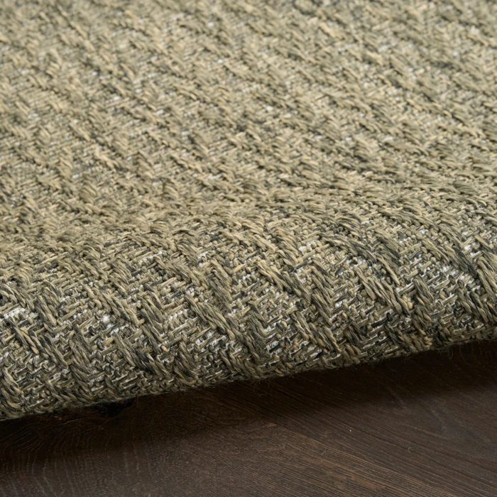 Nourison Tulum Olive TLM02 2 ft. X 6 ft. Rect. Rug