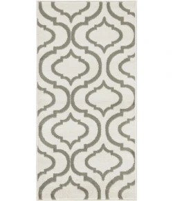 Nourison Jubilant Ivory Green JUB19 2ft. x 4ft. Rect. Rug