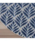 Nourison Aloha Blue ALH35 5 ft. 3 in. X Round Rug