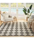 Nourison Positano Charcoal POS04 5 ft. X 7 ft. Rect. Rug