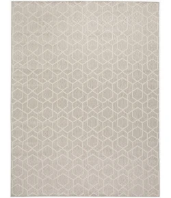 Nourison Home Horizon Indoor/Outdoor HOZ01 Grey 8 ft. X 10 ft. Area Rug