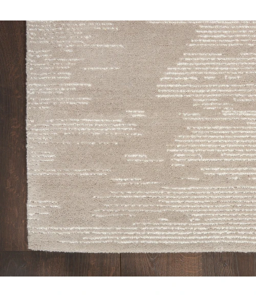 Michael Amini Ma30 Star Area Rug SMR02 Taupe/Ivory