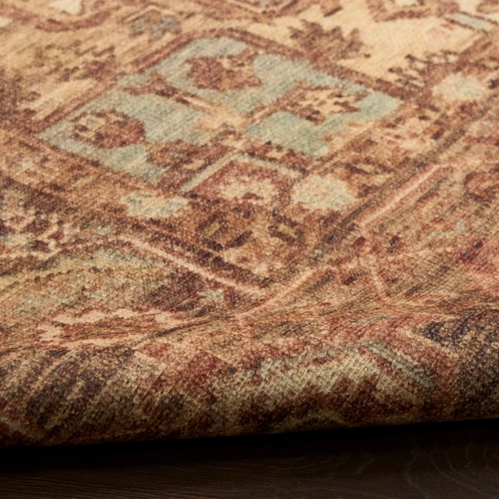 Nourison Vintage Washables Gold VWS14 2 ft. X 6 ft. Rect. Rug