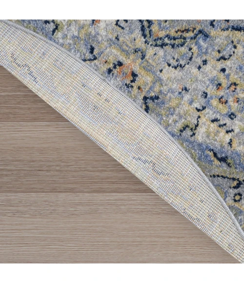 Nourison Nourison Essentials Persian Blue NRE07 6 ft. X Round Rug