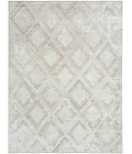 Nourison Dekor Grey DEK05 5 ft. 3 in. X 7 ft. Rect. Rug