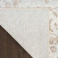 Nourison Astra Machine Washable Grey ASW20 5 ft. 3 in. X 7 ft. Rect. Rug