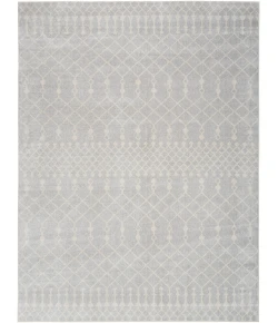 Nourison Home Astra Machine Washable ASW10 Grey 6 ft. 7 in. X 9 ft. Area Rug