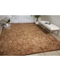 Nourison Silken Allure Area Rug SLK17-Chocolate