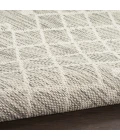 Nourison Positano Light Grey POS02 5ft. Round Rug
