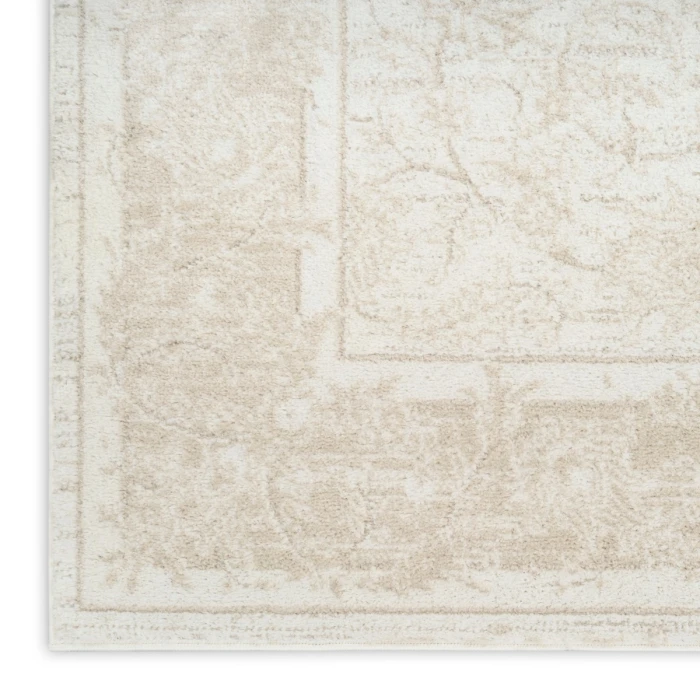 Nourison Dekor Ivory Taupe DEK09 7 ft. 10 in. x 9 ft. 10 in. Rect. Rug