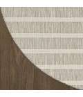 Nourison Positano Grey Ivory POS03 10ft. Round Rug