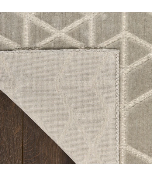 Nourison Home Washable Charm Grey WCH01 5ft. x 7ft. Rect. Rug