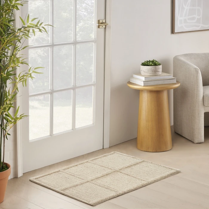 DKNY Pure Framework Beige FRA01 2ft. x 3ft. Rect. Rug