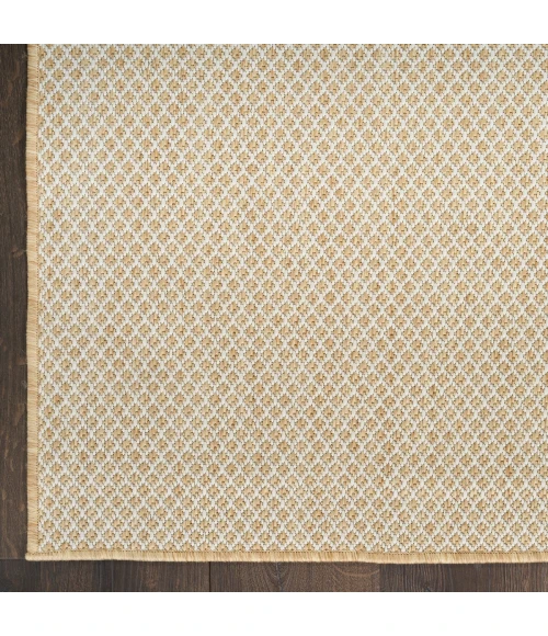 Nourison Courtyard Natural COU01 2 ft. X 6 ft. Rect. Rug