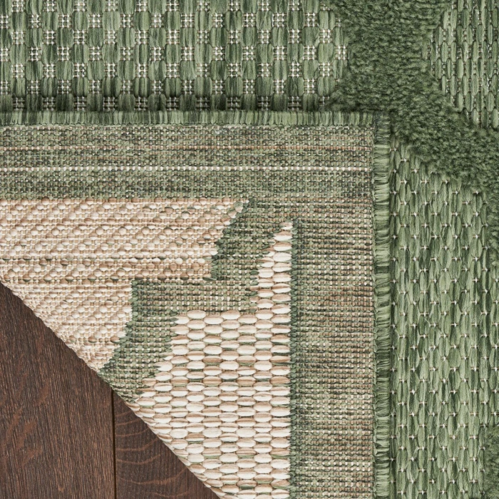 Nourison Easy Care Green NES01 10 ft. X 14 ft. Rect. Rug