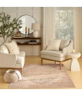 Nourison Vintage Washables Coral Taupe VWS07 5 ft. 3 in. X 7 ft. 3 in. Rect. Rug