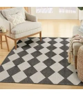 Nourison Positano Black POS04 4 ft. X 6 ft. Rect. Rug