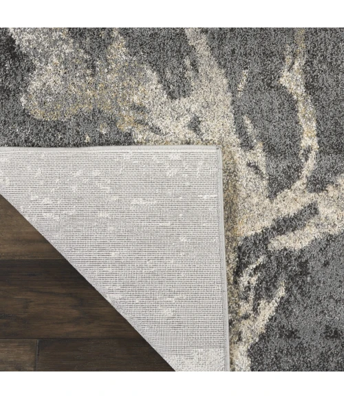 Nourison Home Fusion Grey FSS16 7ft.10in. x 10ft.6in. Rect. Rug